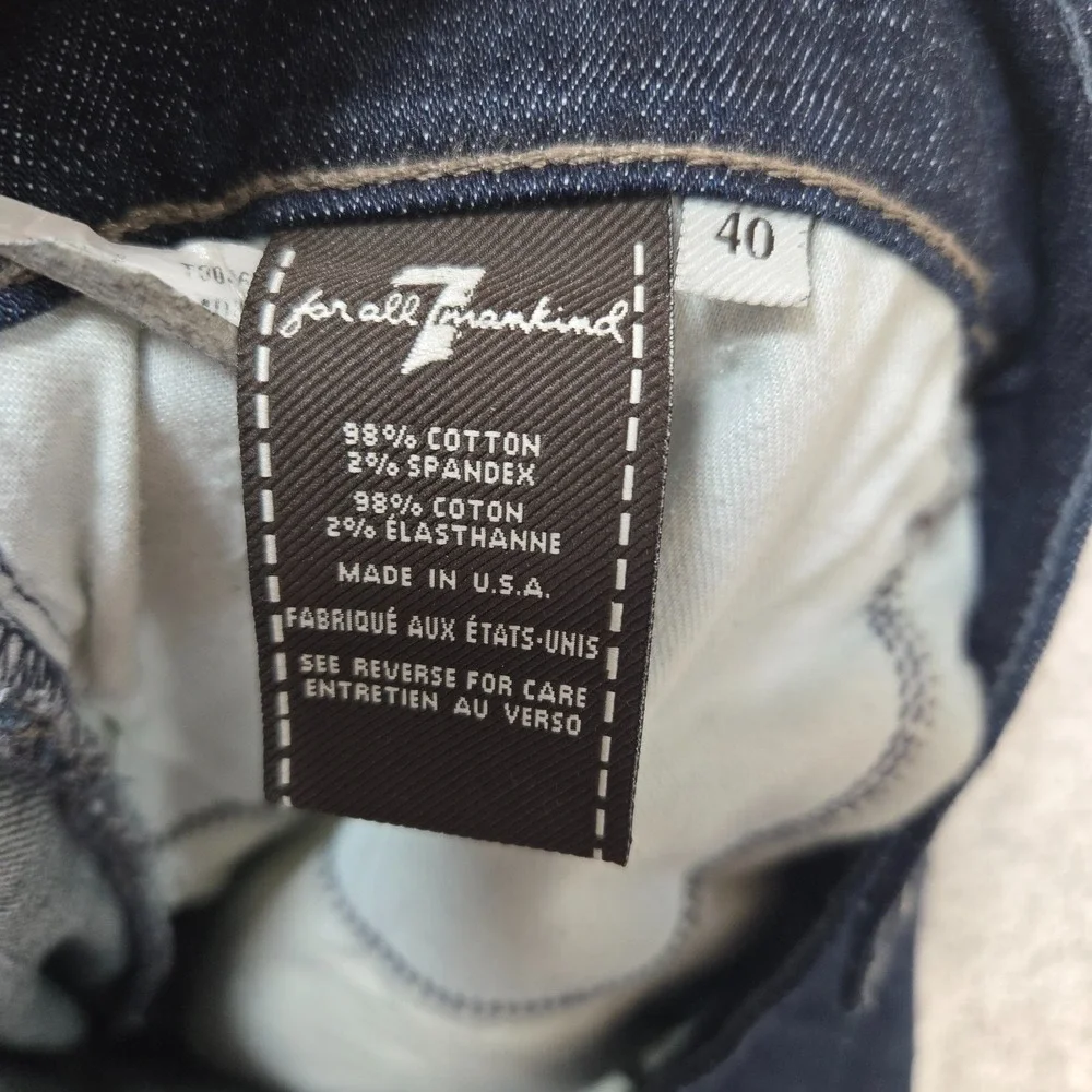 7 For All Mankind Austyn Jeans‎ Mens 40x34 Relaxed straight stretch